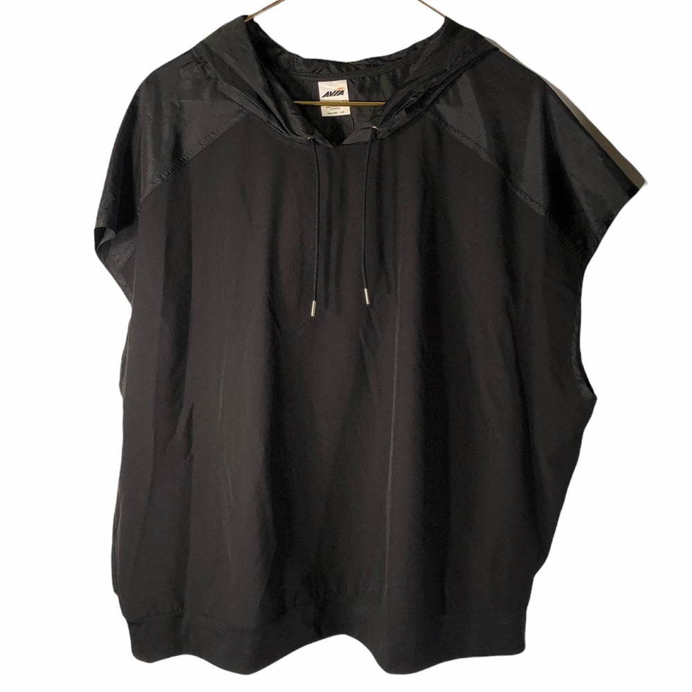 AVIA short sleeve hooded sport windbreaker